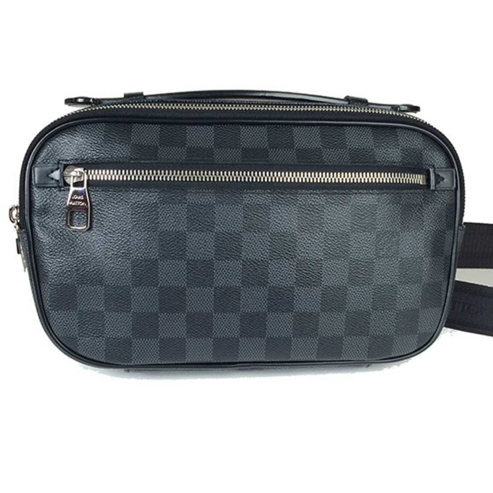 Louis Vuitton Damier Graphite Ambrell 2way Shoulder Body Waist Bag